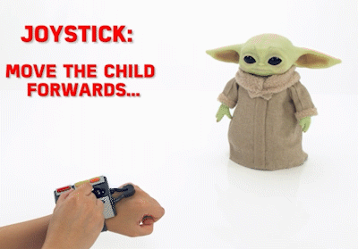 Baby Yoda Remote Control Mattel